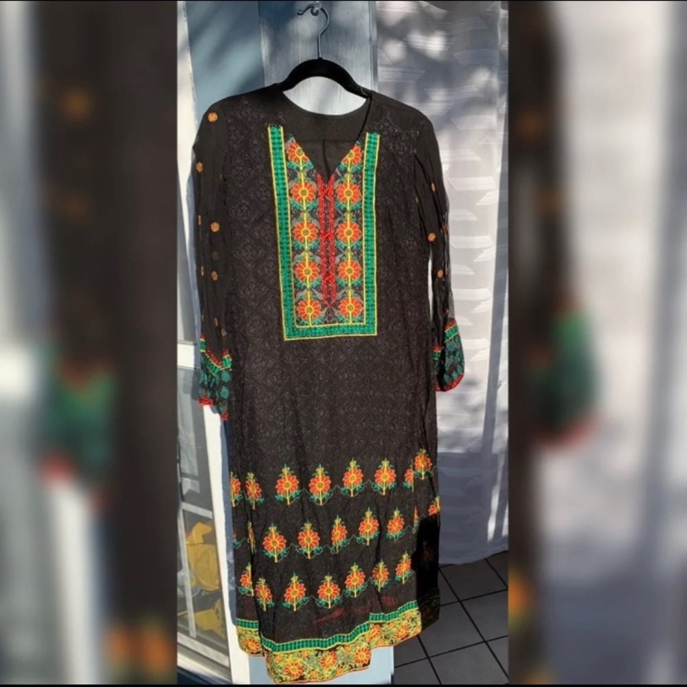 Pakistani/Indian Dress Chiffon Suit